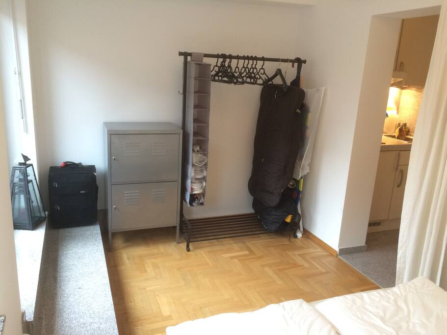 Platz für Deine Garderobe