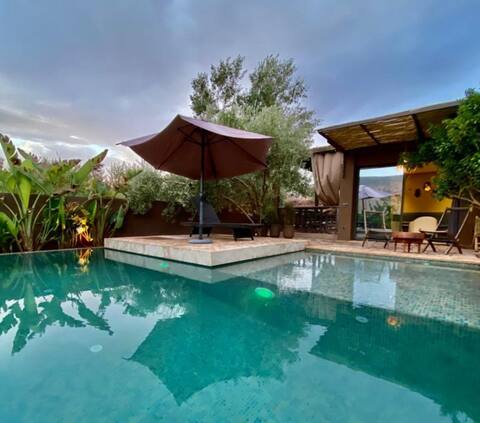 Beautiful PALM BIN villa at Bin Elouidane Lake