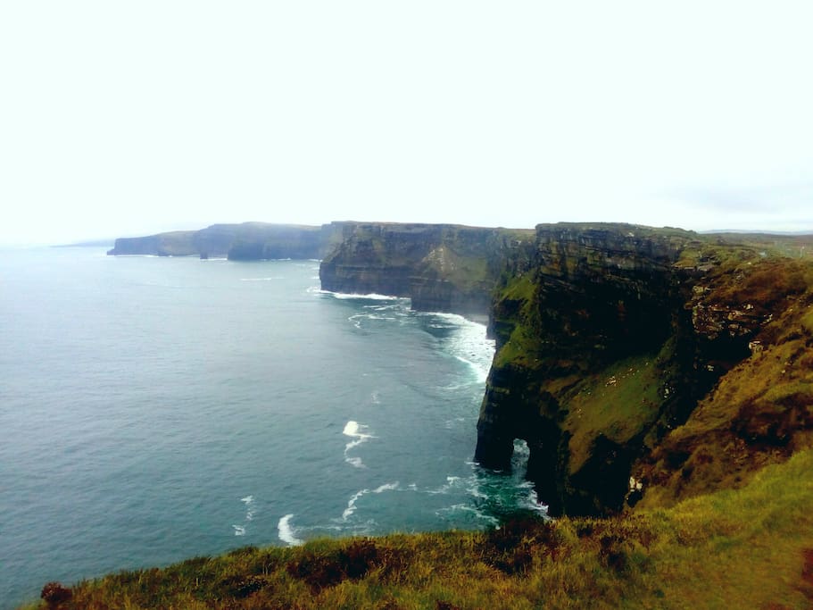 Cliffs of Moher trail, 50meters away