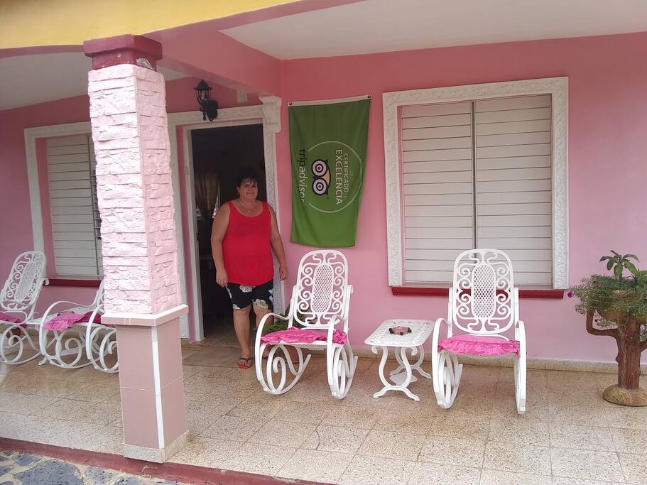 Portada de la casa