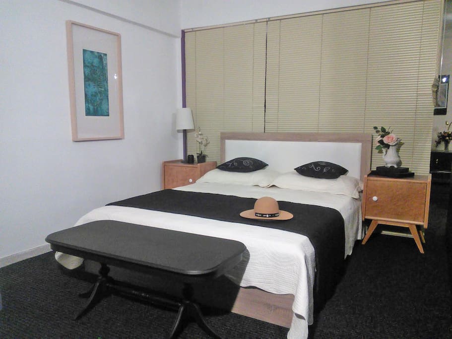 bedroom1 with a queen size bed