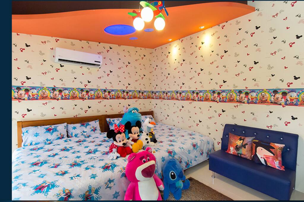 迪士尼-冰雪屋
(Room of Disney-Frozen)