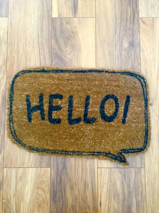 A warm welcome as soon as you arrive!