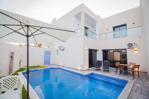 Villa Carla private pool 200 meters from the beach