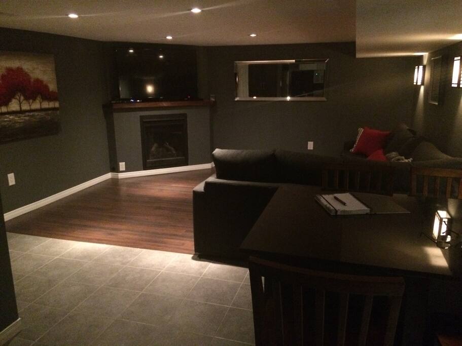 Gas fireplace