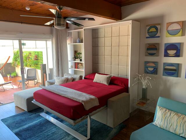 Tropical/ cozy private room/ lake view