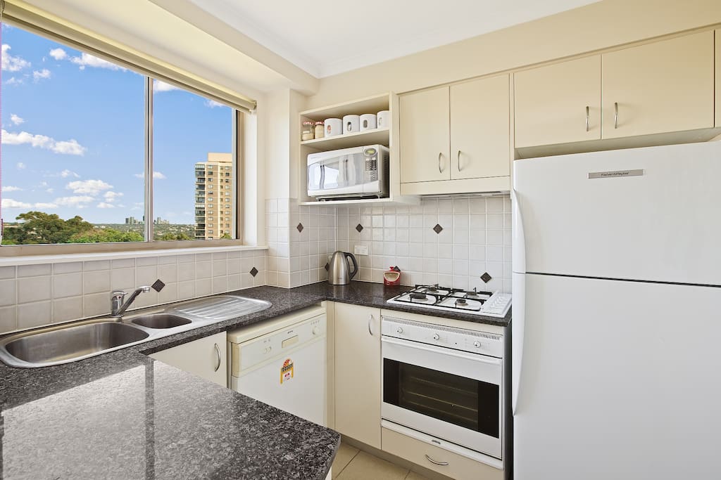 Fully equipped kitchen