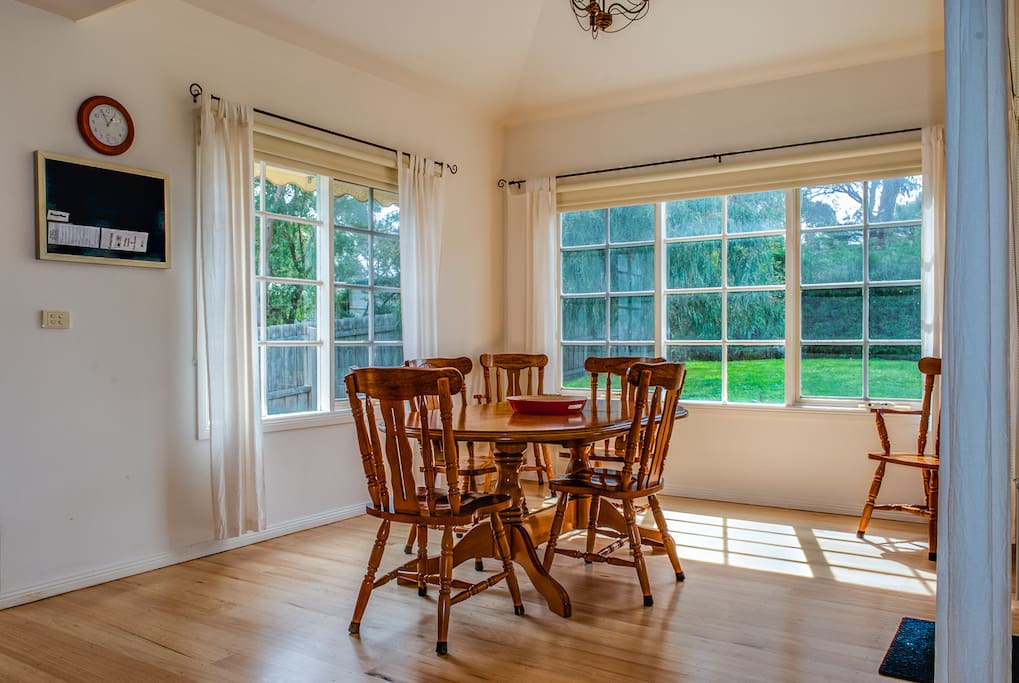 Dining space...