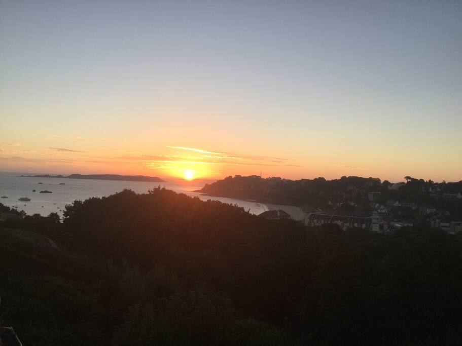 Vue de la chambre parentale.
