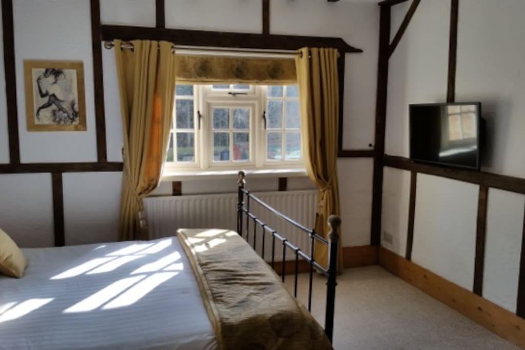 Window overlooking the Front of the Cottage