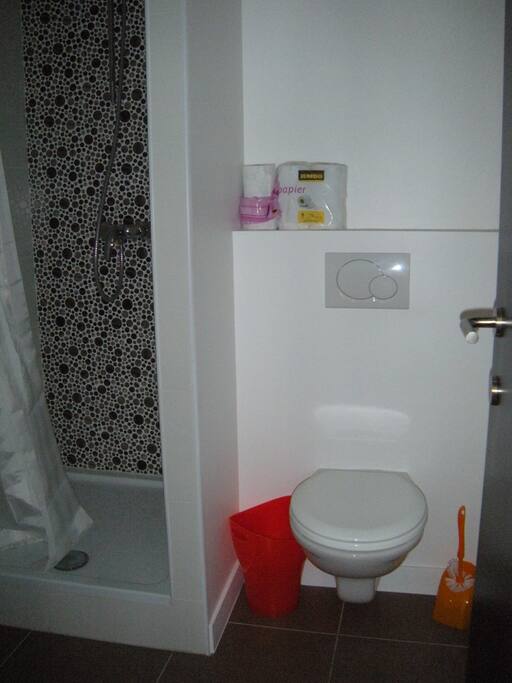 Salle de Douche, Lavabo & WC