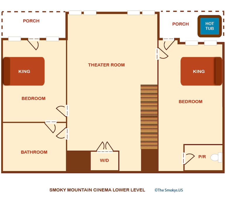 Smoky Mountain Cinema-Floor Plan