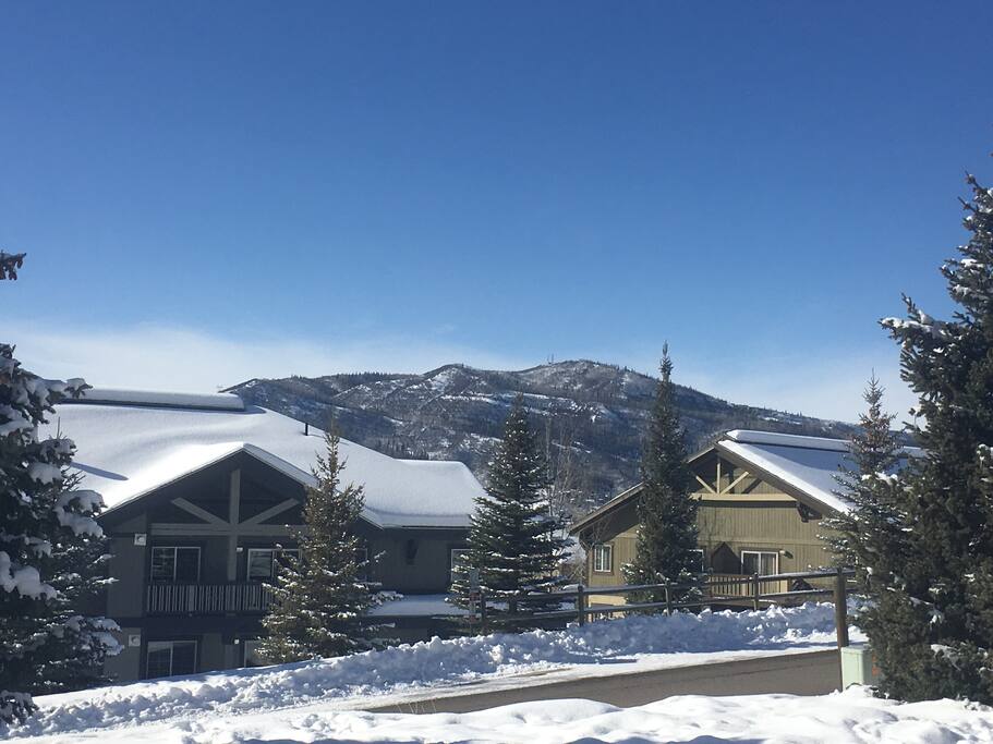 Our place is in a great location and has terrific views!