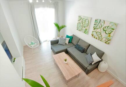 LoftDuplex❤️Limpieza Ozono/Free Bikes/Parking Opc.