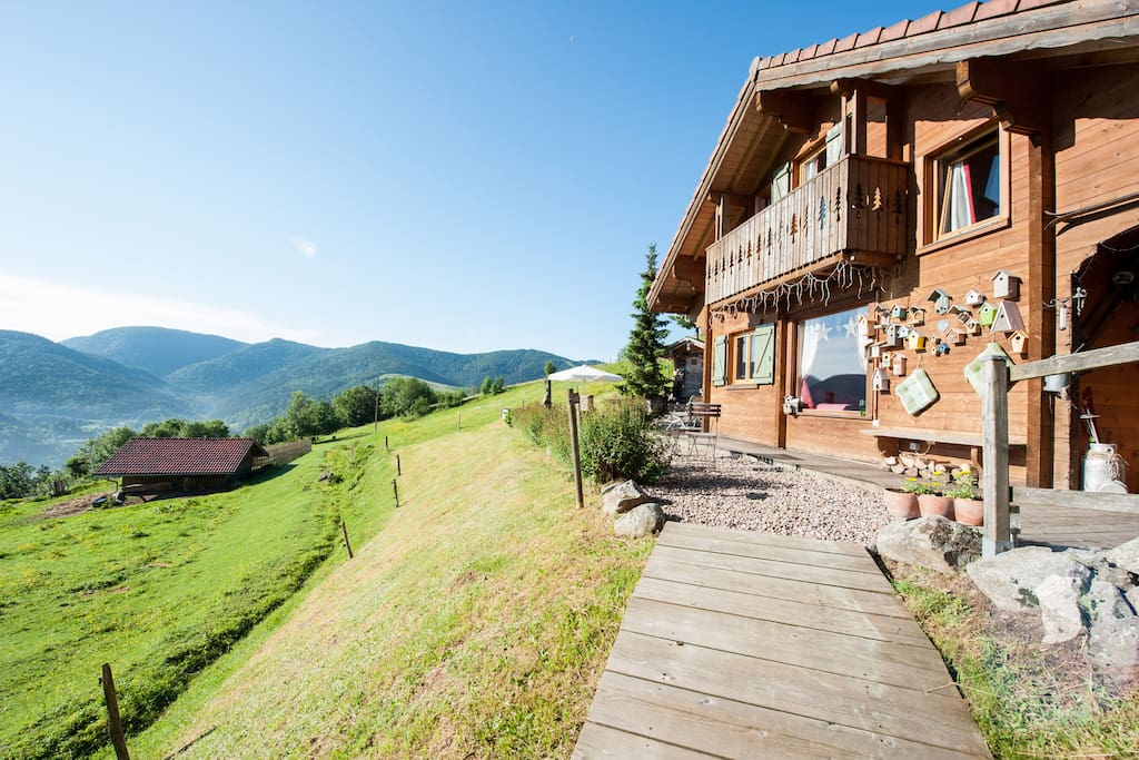 Chalet des Mazières à Bussang dans les Vosges Chalets à louer à