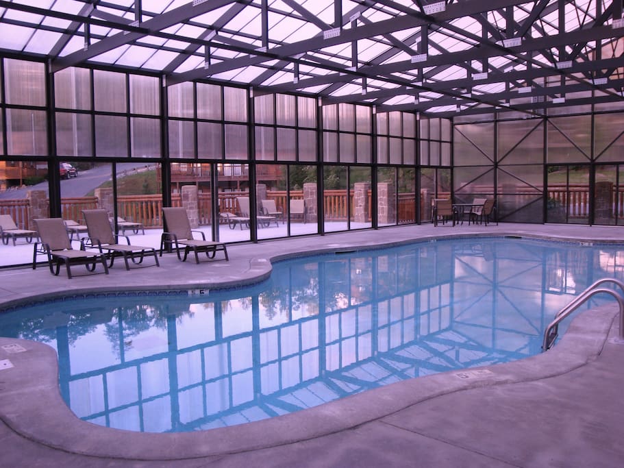 Year Round Covered Heated Pool, Sunning Deck