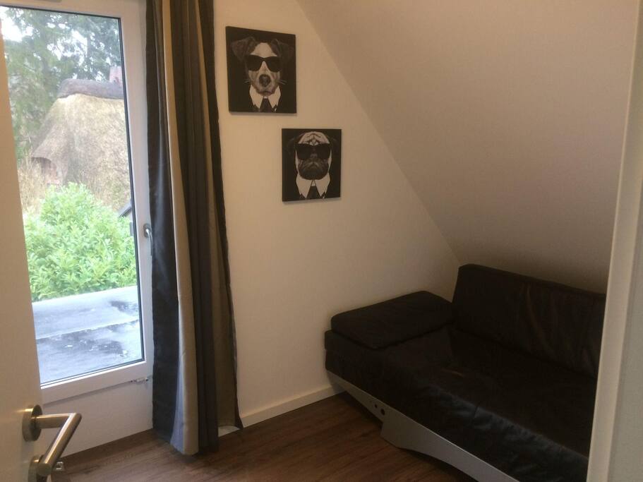 Kleines Zimmer auch mit Seeblick und 2. Fernseher