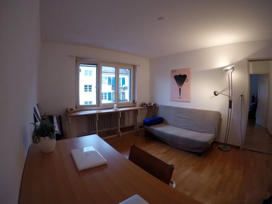 Living room with bed sofa (1.40m)