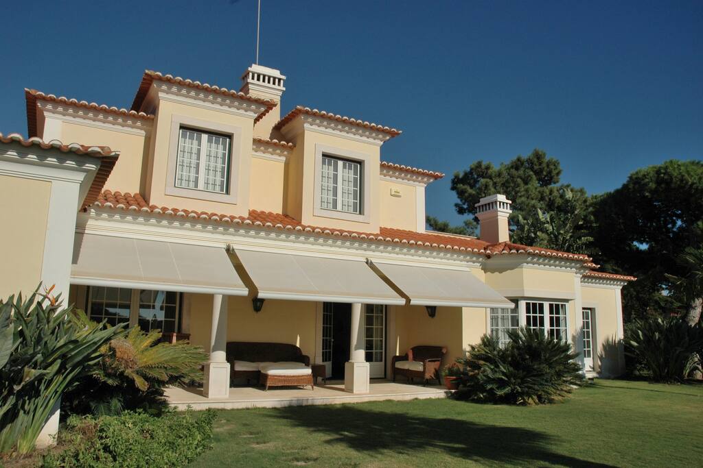 The main house
