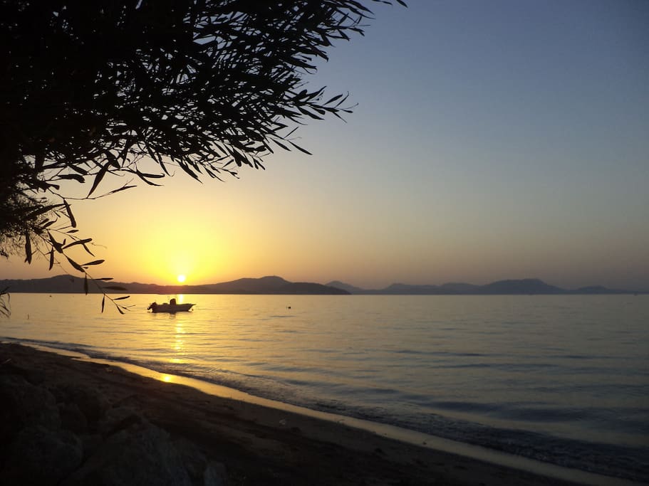 The famous sunset