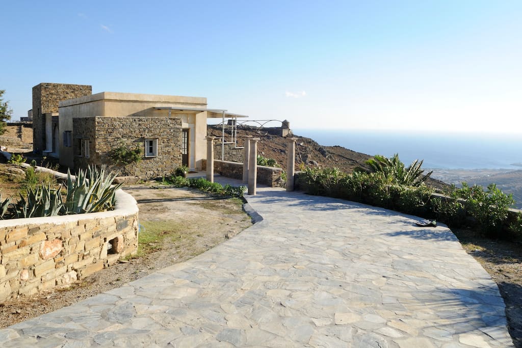 View of the house entrance
