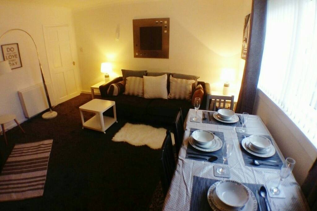 The living room