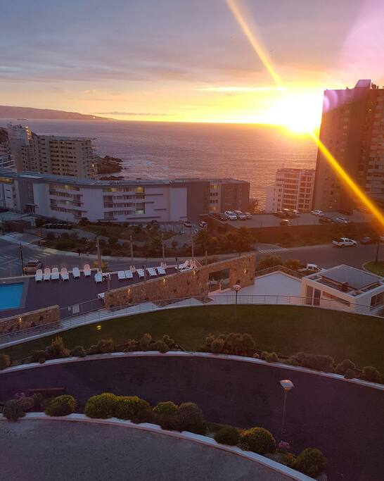 Atardecer desde departamento