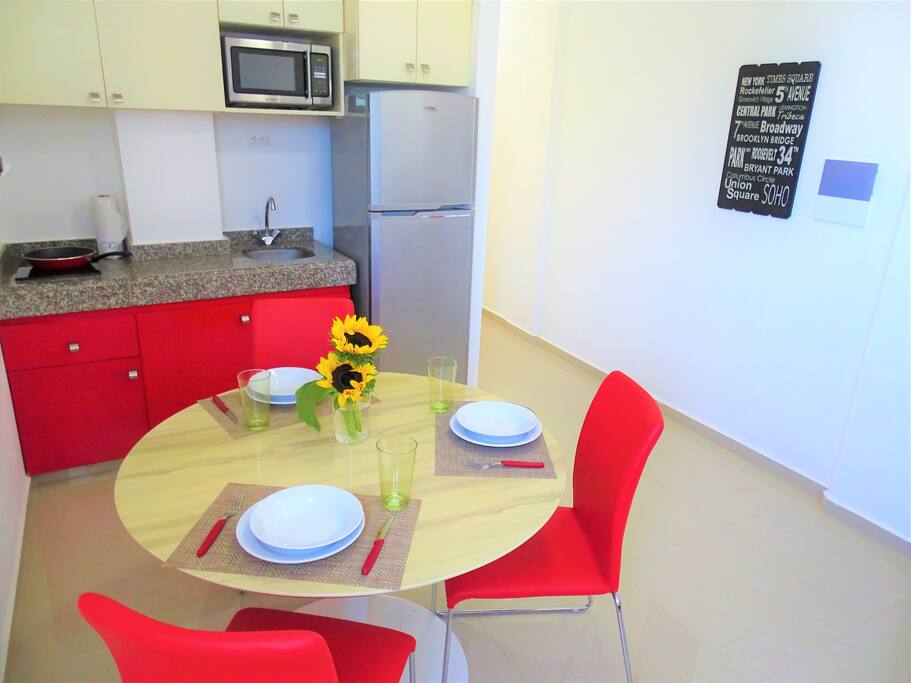 Open space concept.