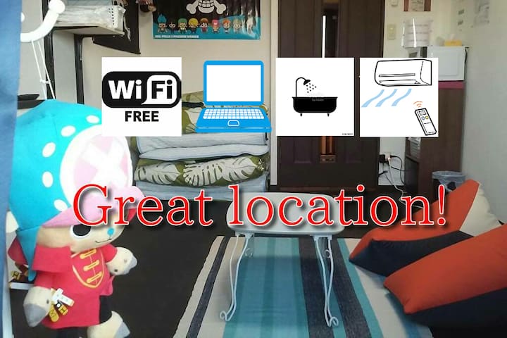 Free pick up! Room9 Near shopping&Castle&station