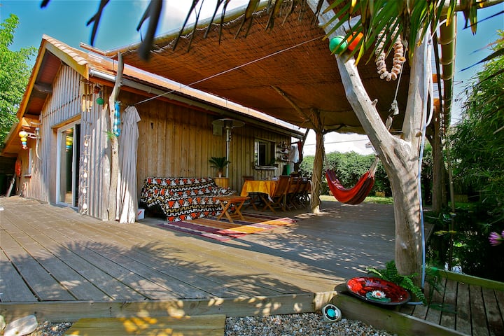 La Case Exotic, Maison D'artiste 100% Nature! - Lège-Cap-Ferret