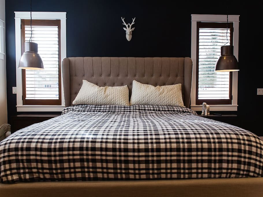 Kind bed with comfy mattress