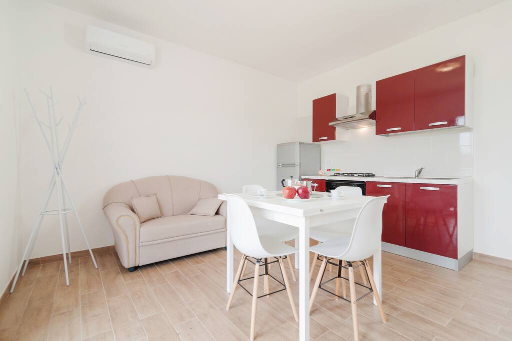 The Living room & The Kitchen