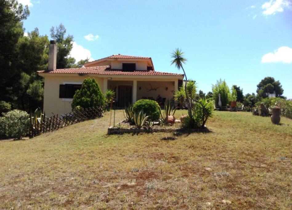 House view from sea side