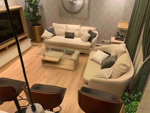 Cozy 2 bedrooms condo self check-in دخول ذاتي