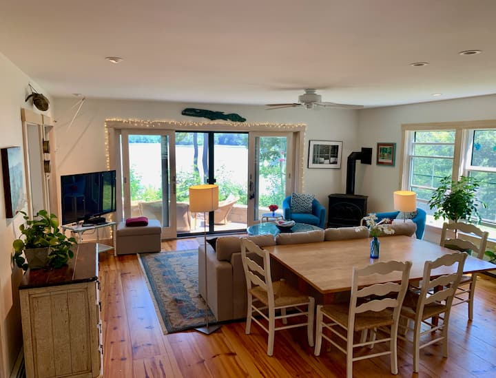 Huge View W/ Private Dock! Great Birds + Fishing! - Freeport, ME