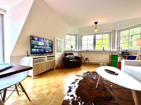 Heideidyll - Home w. WIFI, Balcony, BBQ & Garage