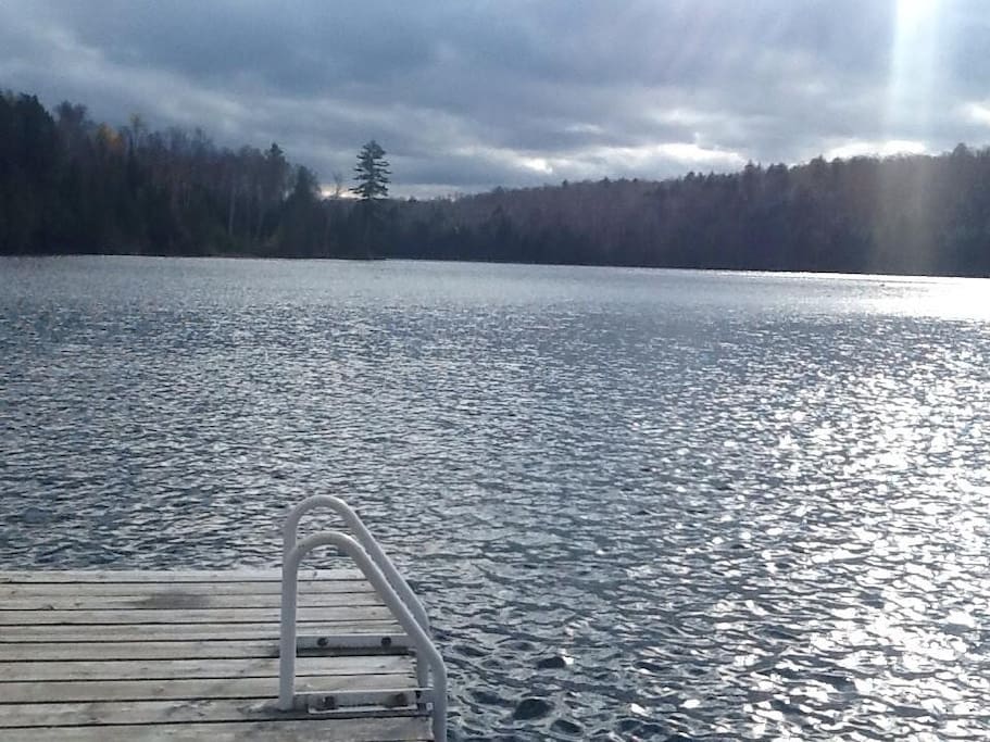 Gorgeous swimming dock