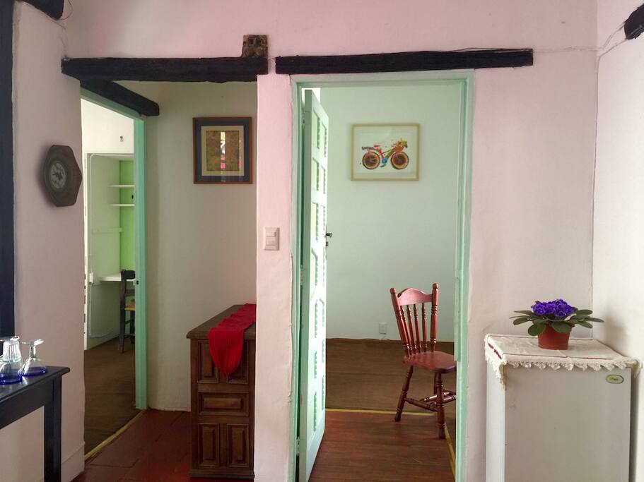 the entrance