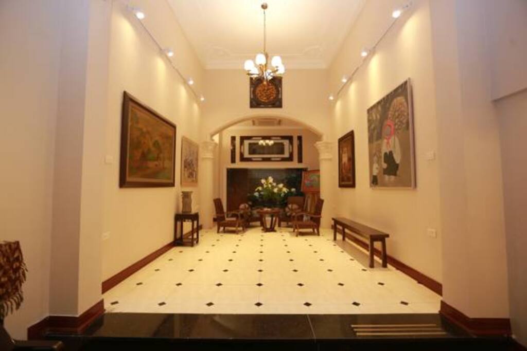 Whole scene of living room