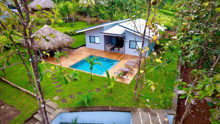 new villa with pool near tamarindo