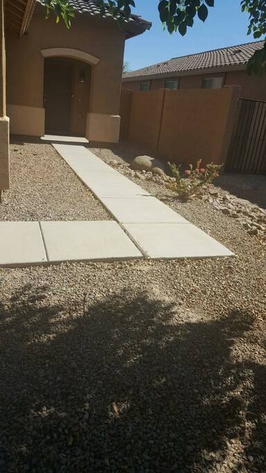 door step