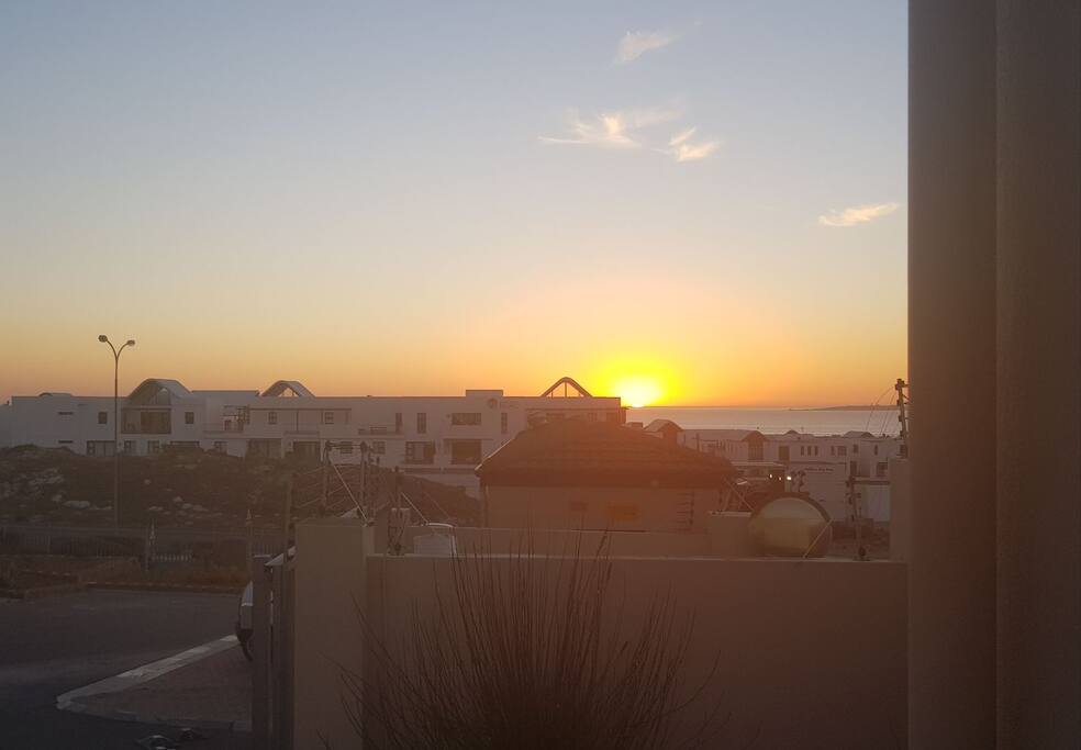 Beautiful sunsets from a 24-hour secure complex village