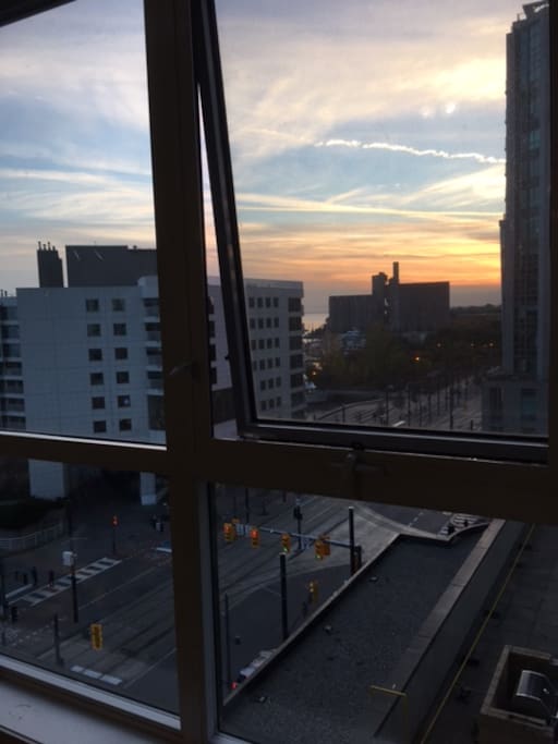 View from the couch
