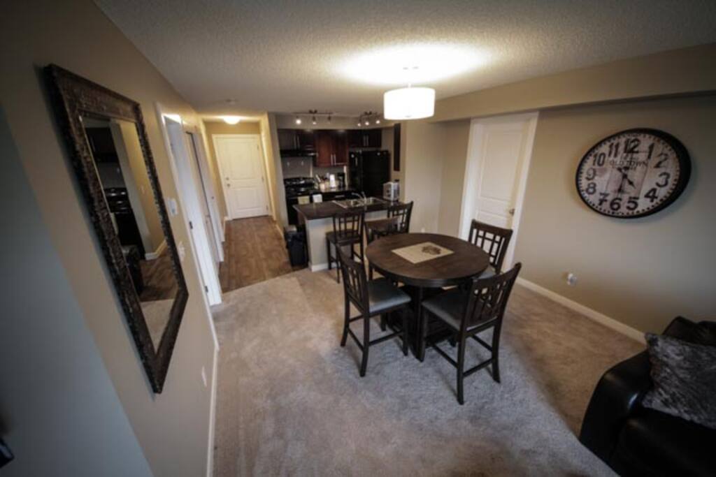 Dining Area, Kitchen and Entry