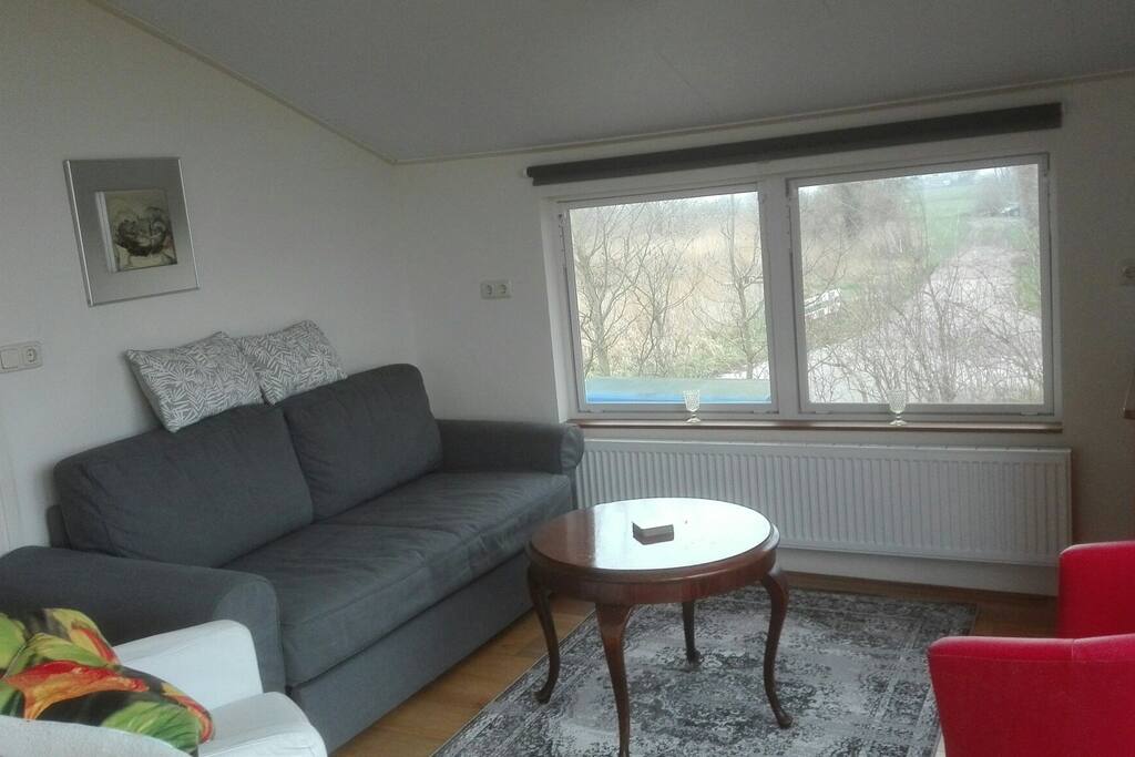 de woonkamer