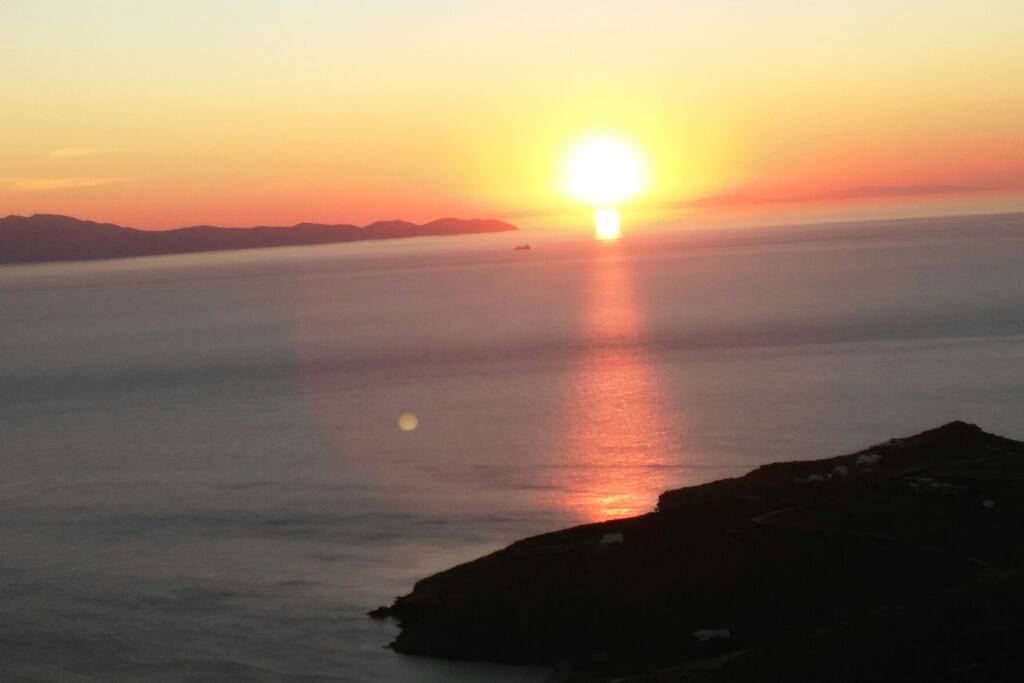Sunset in Kardiani