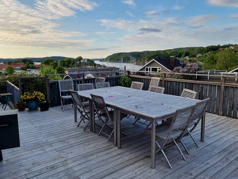 West Coast sea view 12 guests, Henån