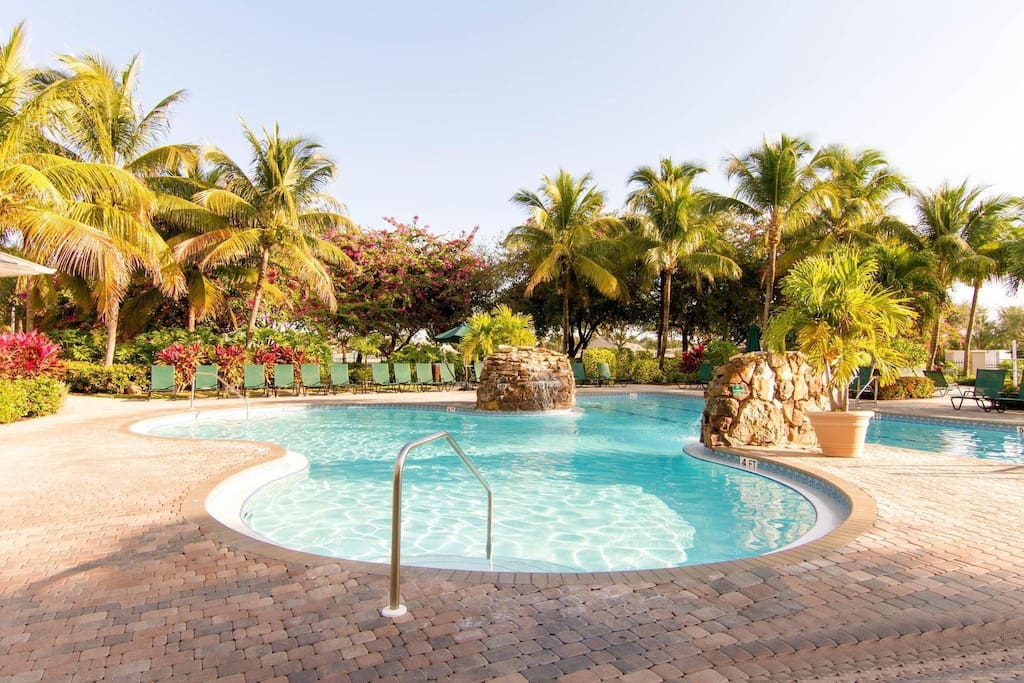 heated pool