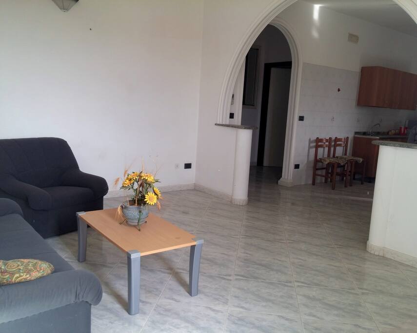 Salone e cucina