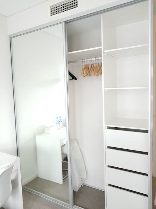 Plenty storage space